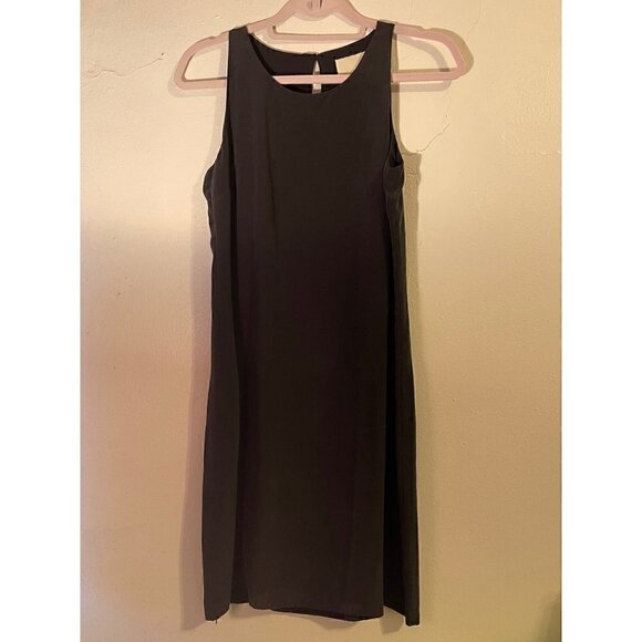 Cynthia Rowley Black 100% Silk Dress Size 2 - Picture 1 of 5